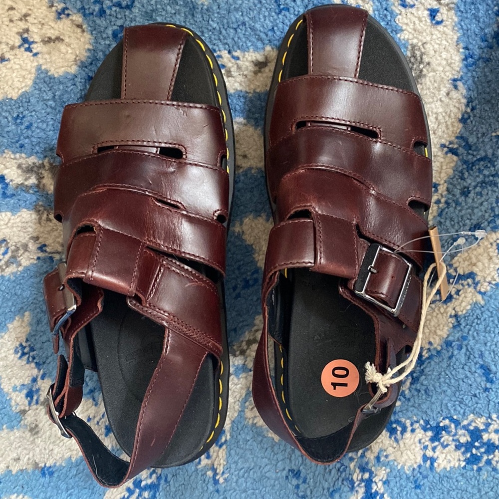 Mens Dr. Martens Abel Shoes Sz 10